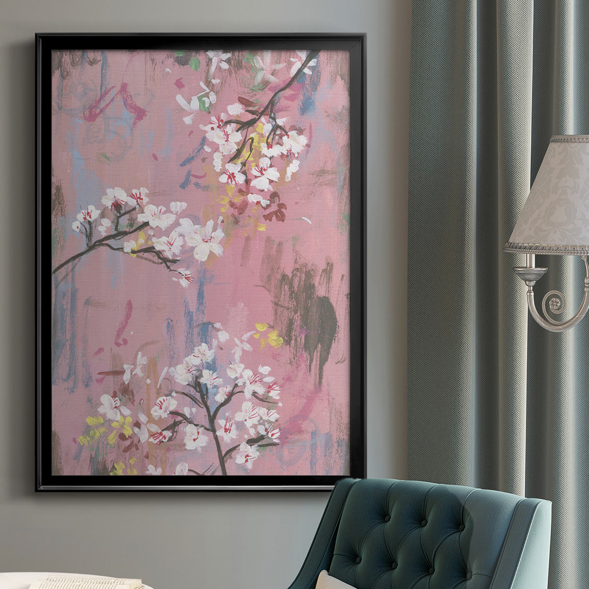 Emerging II - Modern Framed Canvas Print