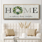 Love Resides - Floater Framed Canvas Print