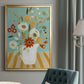 Joyful Blossoms I - Modern Framed Canvas Print