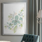 Seafoam Petals II - Modern Framed Canvas Print