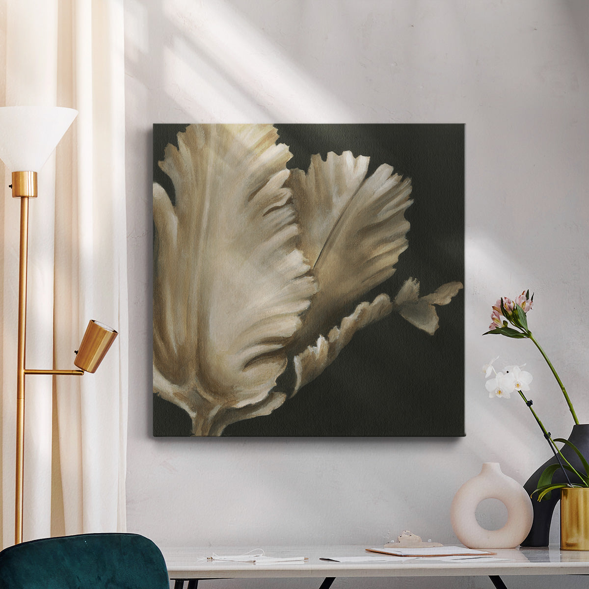 Classical Blooms I - Canvas Art Print