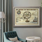 Nautical Map I Premium Framed Canvas- Ready to Hang