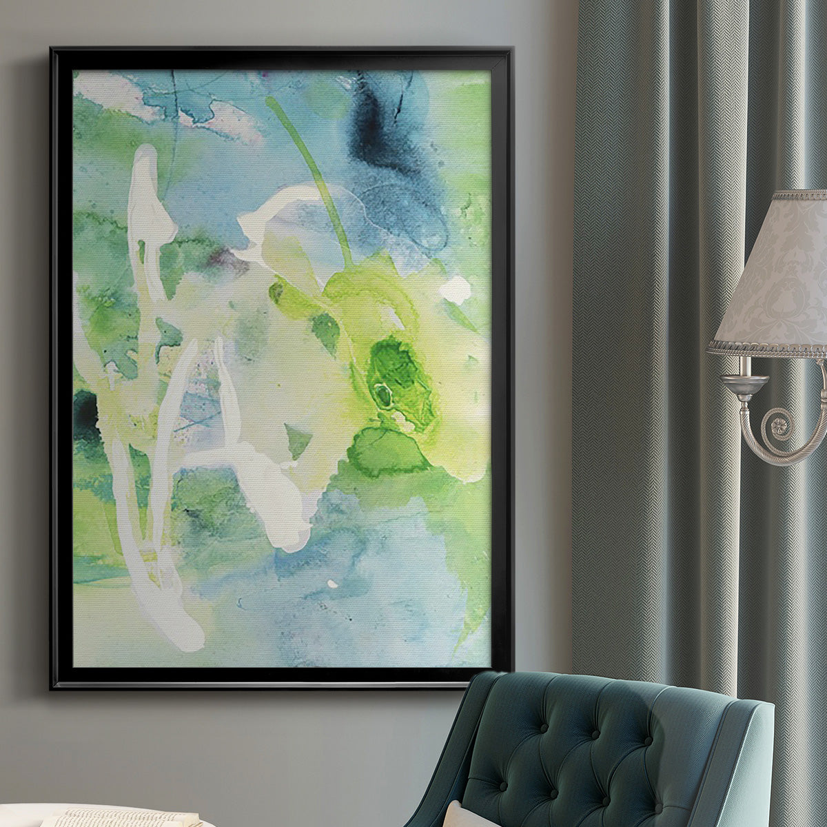 Rising Above III - Modern Framed Canvas Print