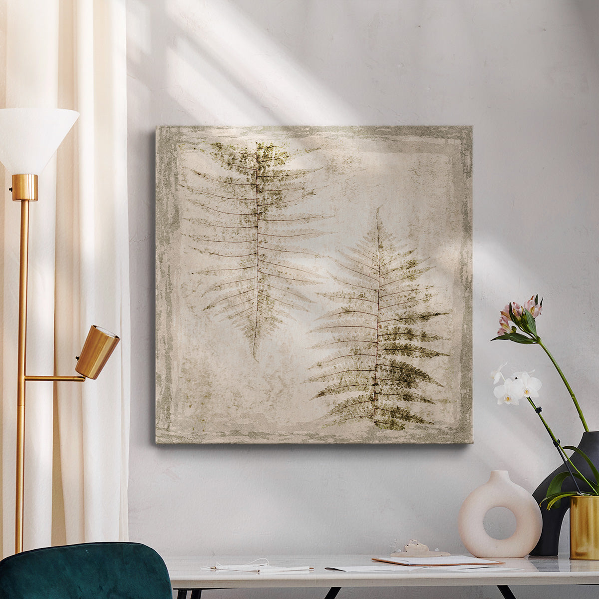 Stone Leaf II - Canvas Art Print
