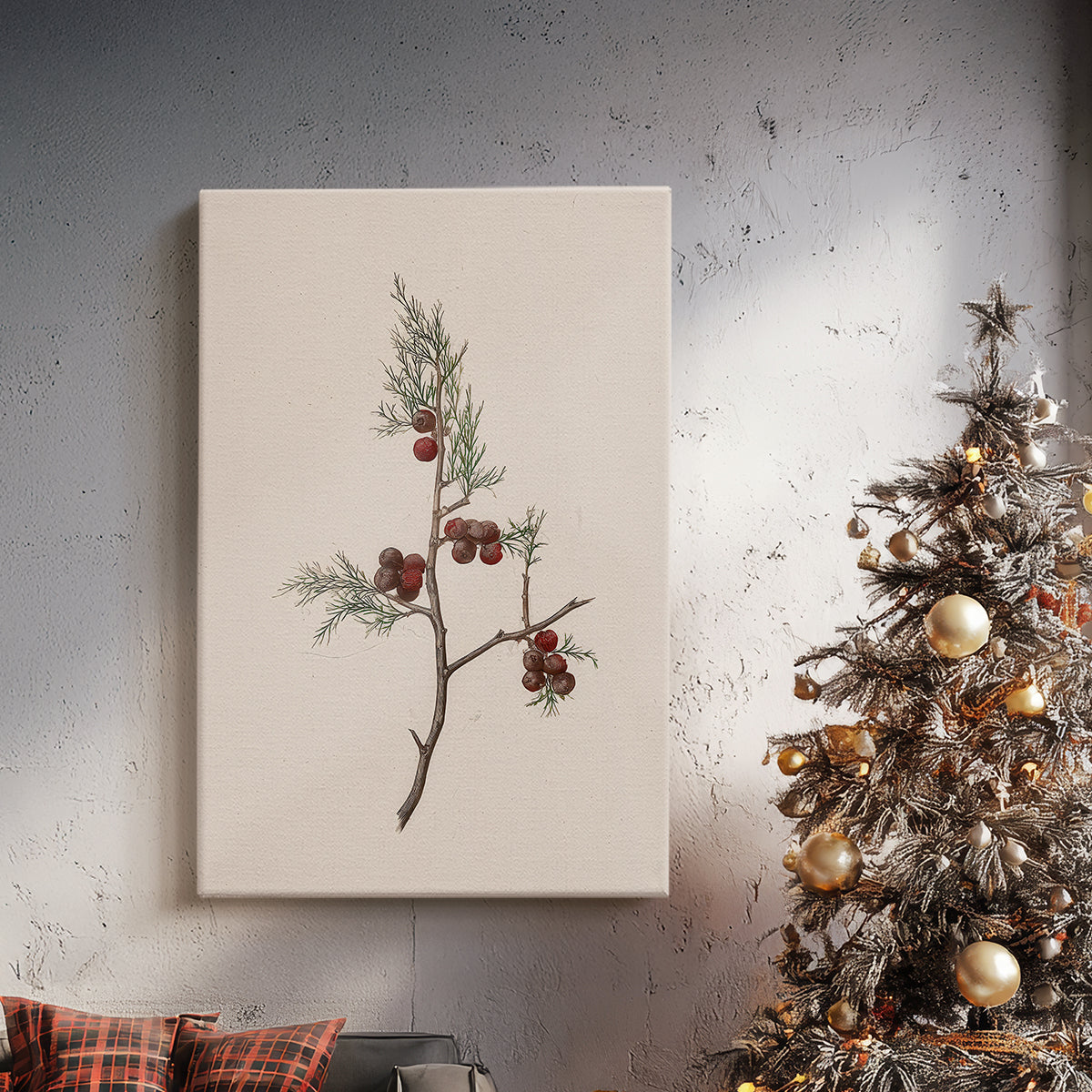 Silver Serenade of Dusk - Canvas Art Print