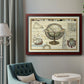 Nautical Map II Premium Framed Canvas- Ready to Hang