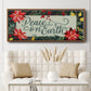 Bright Christmas Night Collection D - Floater Framed Canvas Print