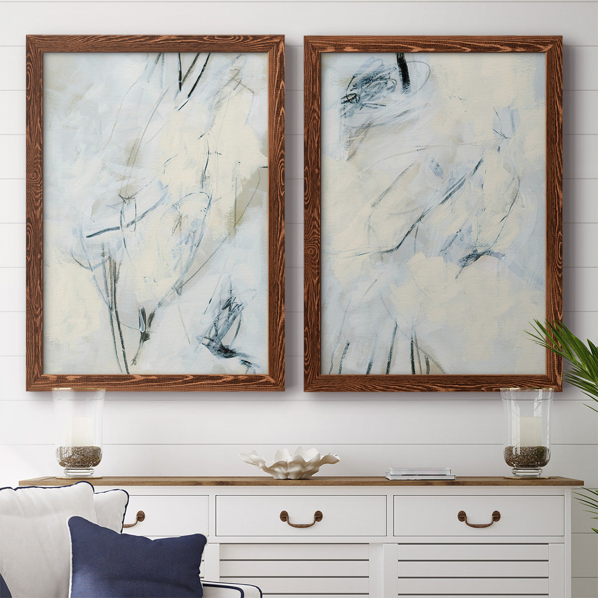 Liminal Space I - Premium Framed Canvas 2 Piece Set - Ready to Hang