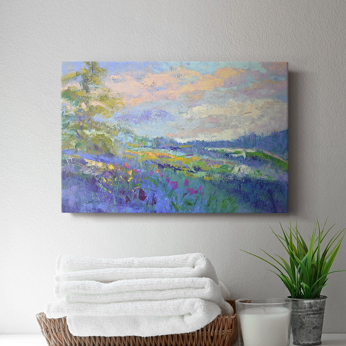 On a Happy Day - Canvas Art Print