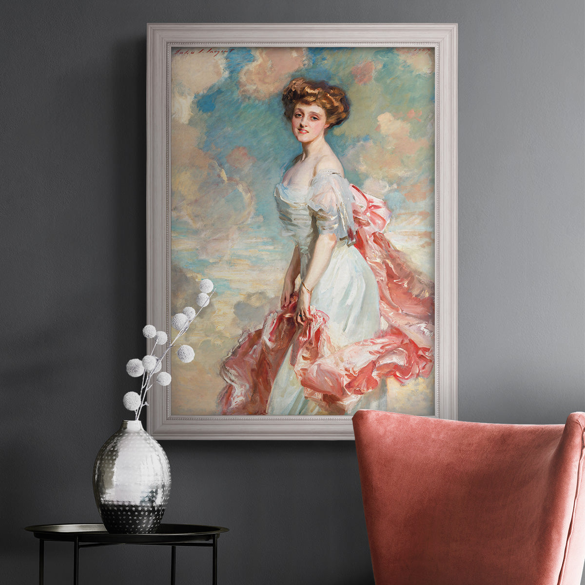 Miss Mathilde Townsend - Ornate Framed Canvas Print