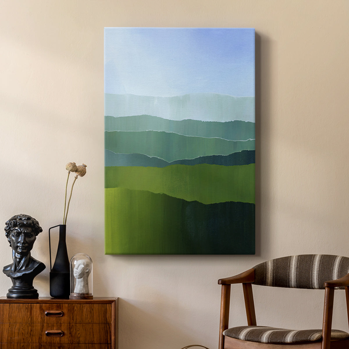 Blue Ridge Fade II - Canvas Art Print
