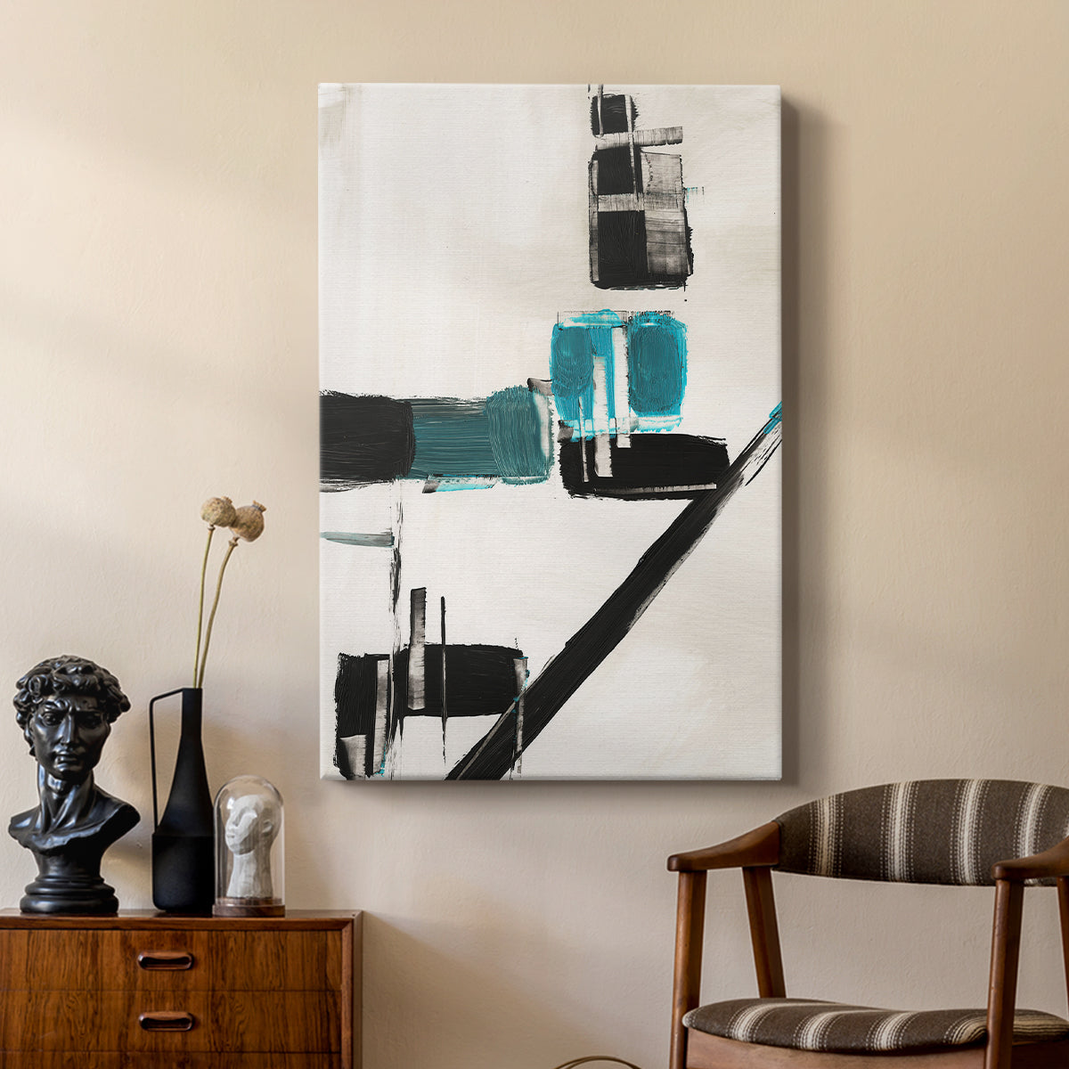 Geometry Notes I - Canvas Art Print