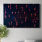 Crimson Constellation - Canvas Art Print