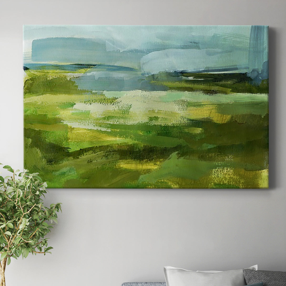 Emerald View I - Canvas Art Print