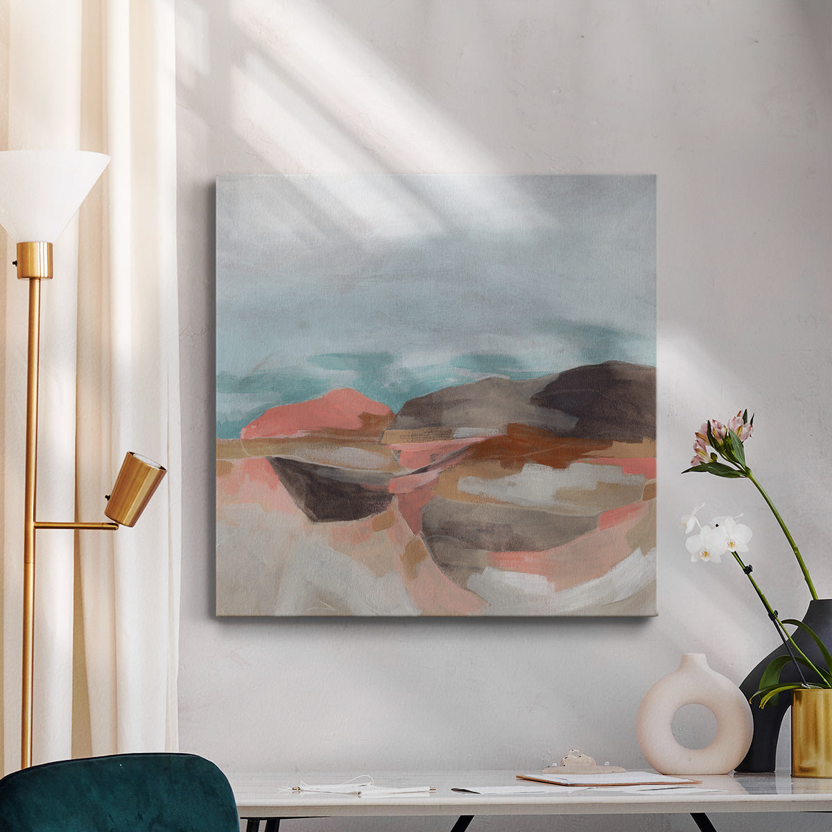 Tectonic Plateau II-Premium Gallery Wrapped Canvas - Ready to Hang