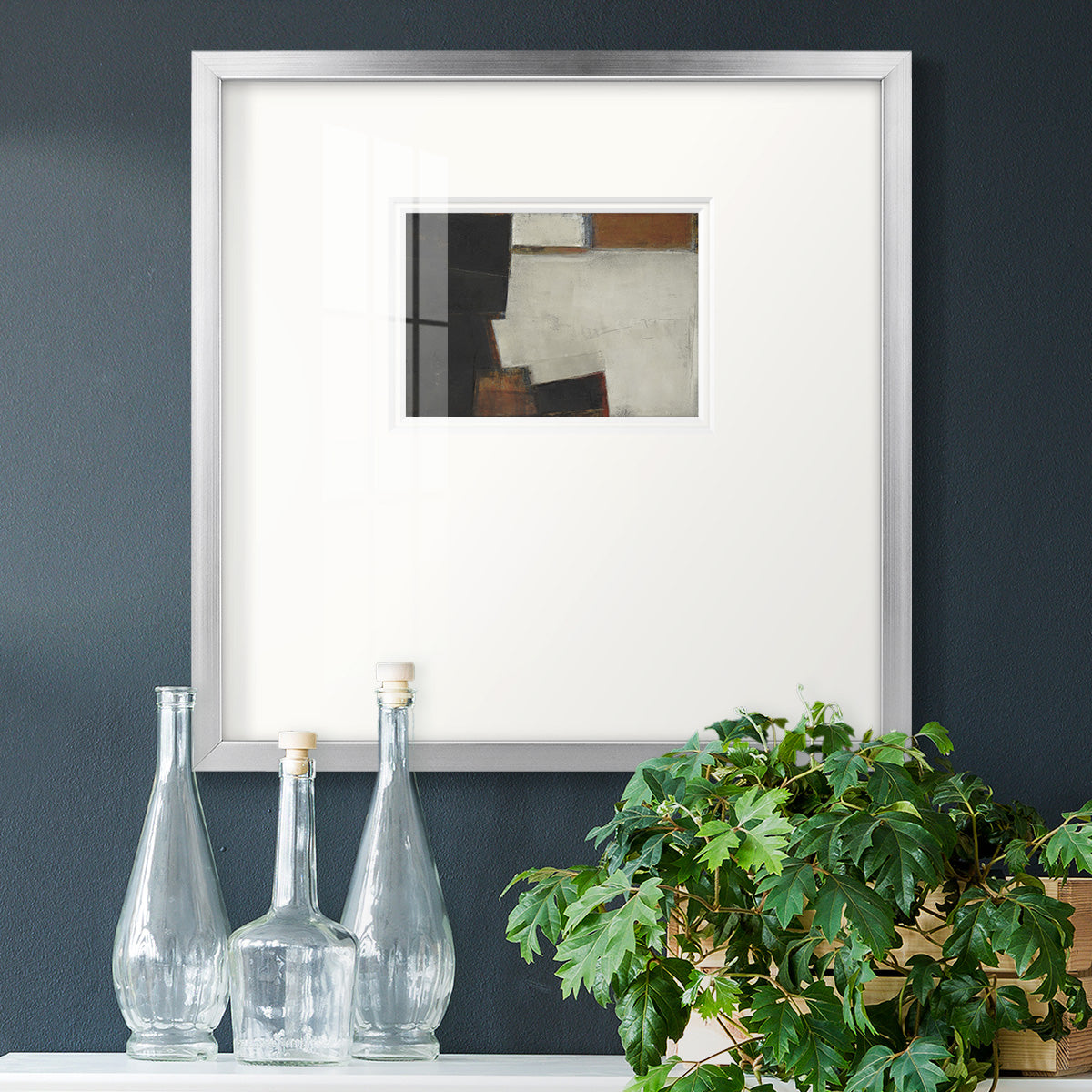 Our Way to Fall- Premium Framed Print Double Matboard