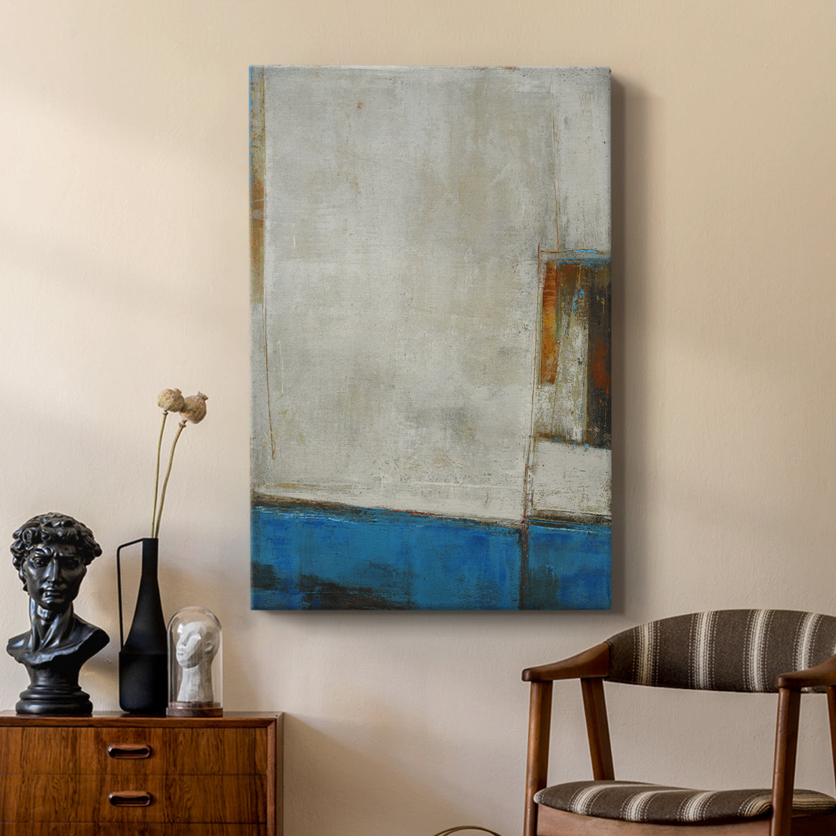 A Warped Window - Canvas Art Print