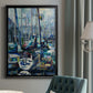 Edmonds Marina - Modern Framed Canvas Print