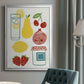 Sunday Picnic - Modern Framed Canvas Print