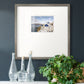 Santorini View Premium Framed Print Double Matboard