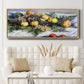 Still Life with Pears and Grapes, 1880 - Floater Framed Canvas Print