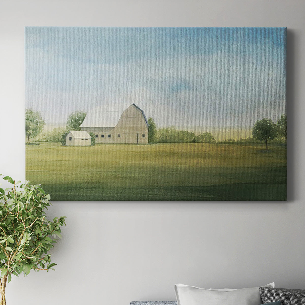 Grove Farm II Premium Gallery Wrapped Canvas - Ready to Hang