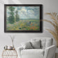 Poppy Field, Argenteuil - Ornate Framed Canvas Print