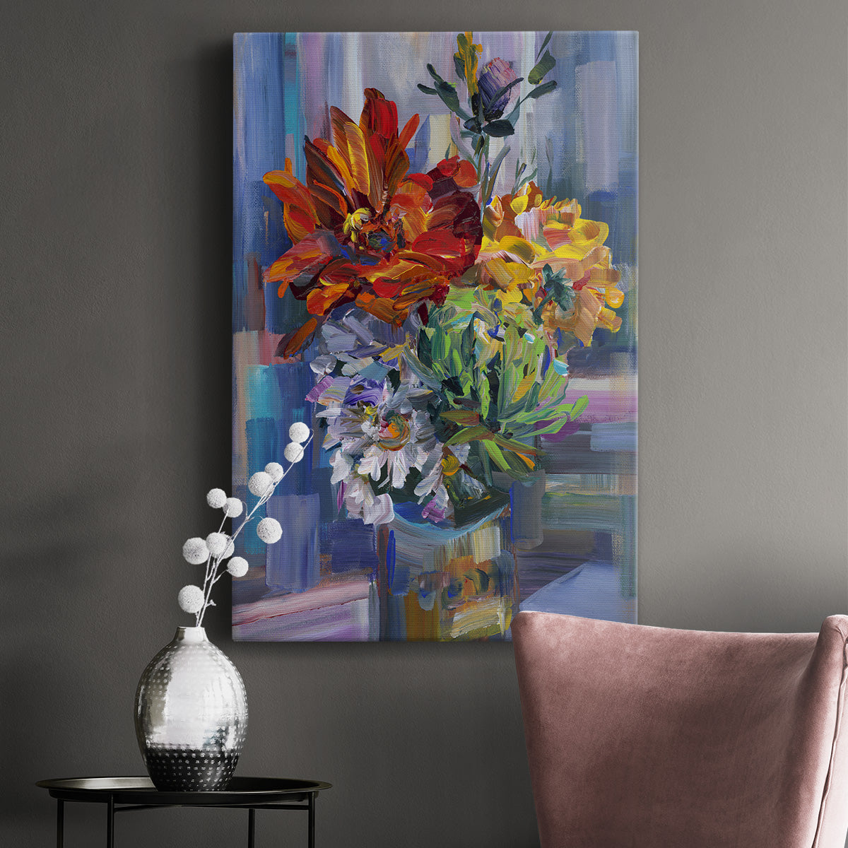 Modern Bouquet - Canvas Art Print