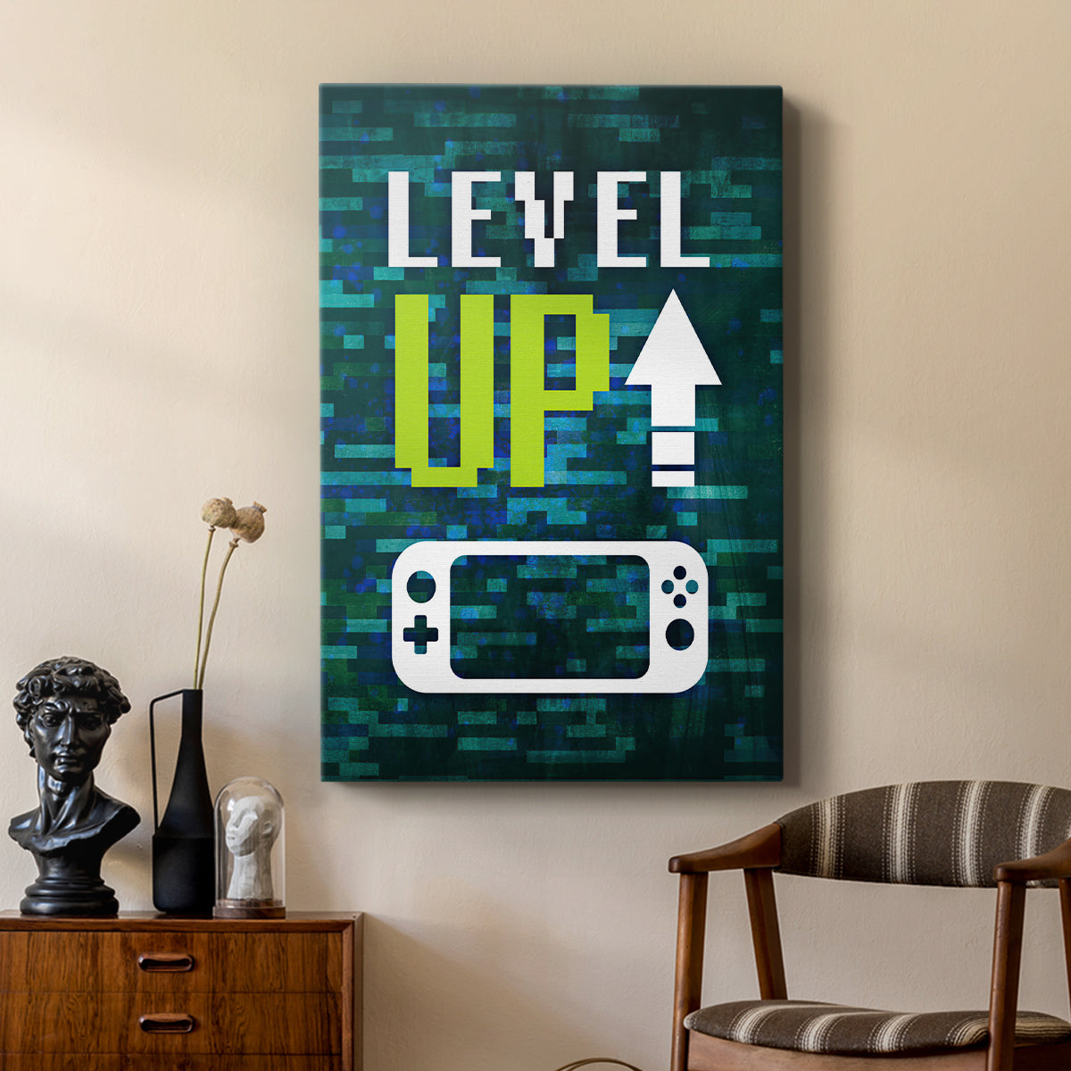 It's Game On III - Canvas Art Print