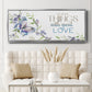 Small Things, Great Love - Floater Framed Canvas Print