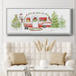 Holiday Camper I - Floater Framed Canvas Print