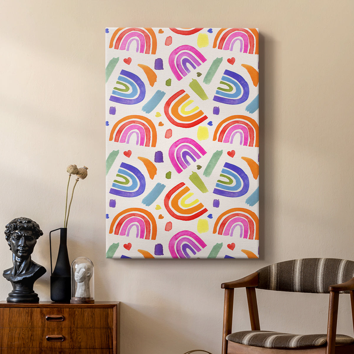 Love Loudly Collection E - Canvas Art Print