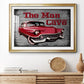 The Man Cave - Modern Framed Art Print