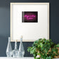 Neon Love I Premium Framed Print Double Matboard