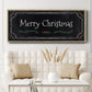 Merry Christmas - Floater Framed Canvas Print