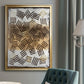 Raffia Palm II - Modern Framed Canvas Print