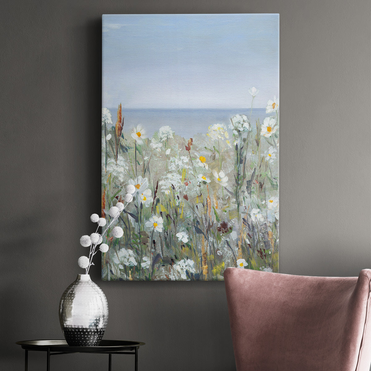 Wild Sea Breeze I Premium Gallery Wrapped Canvas - Ready to Hang