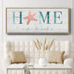 Home Beach - Floater Framed Canvas Print