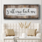 Y'all Come Back Now - Floater Framed Canvas Print