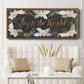 Gilded Christmas Collection D - Floater Framed Canvas Print