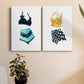 Vintage Swimwear III Premium Gallery Wrapped Canvas - Ready to Hang - Set of 2 - 8 x 12 Each