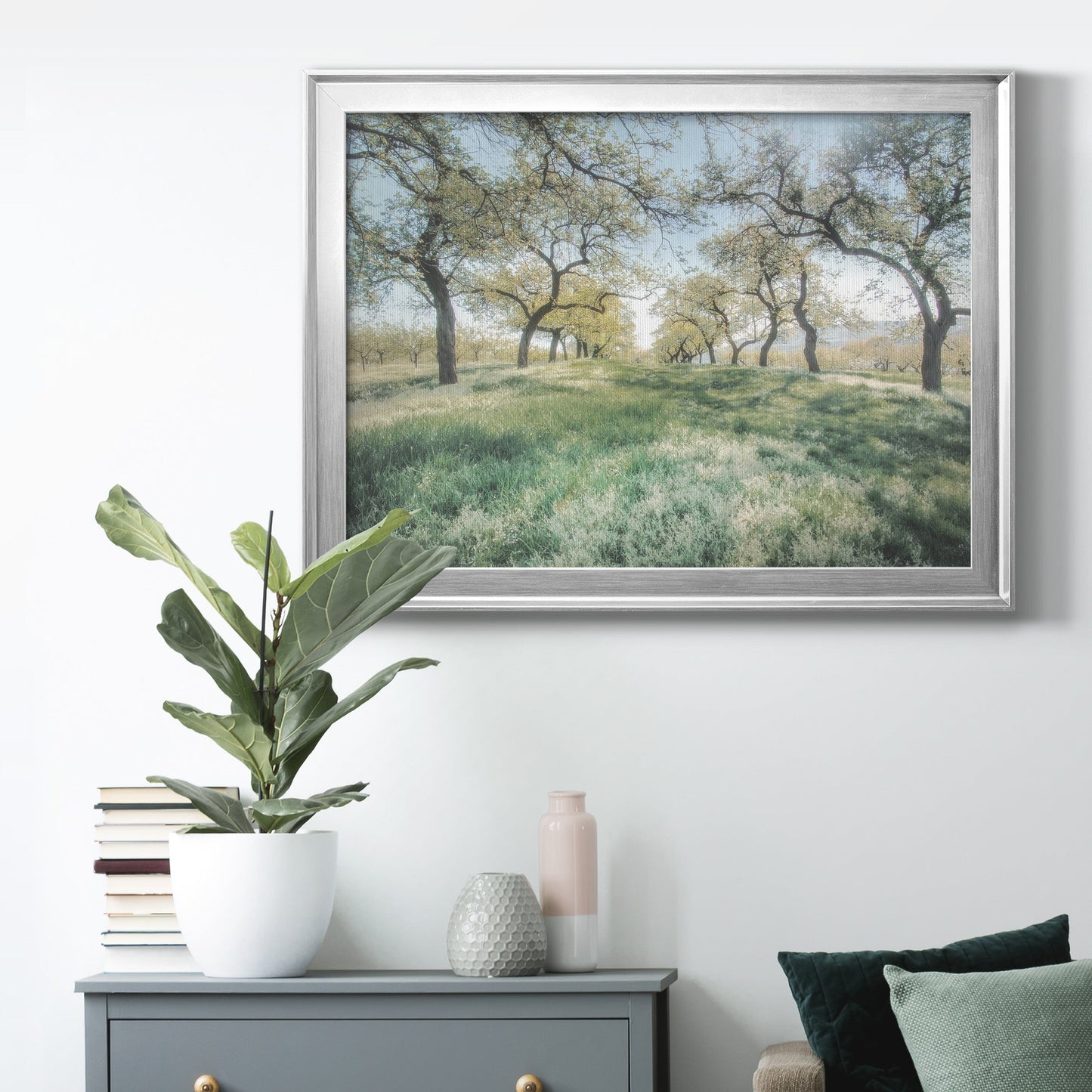 Charming Spring Mood Premium Classic Framed Canvas - Ready to Hang