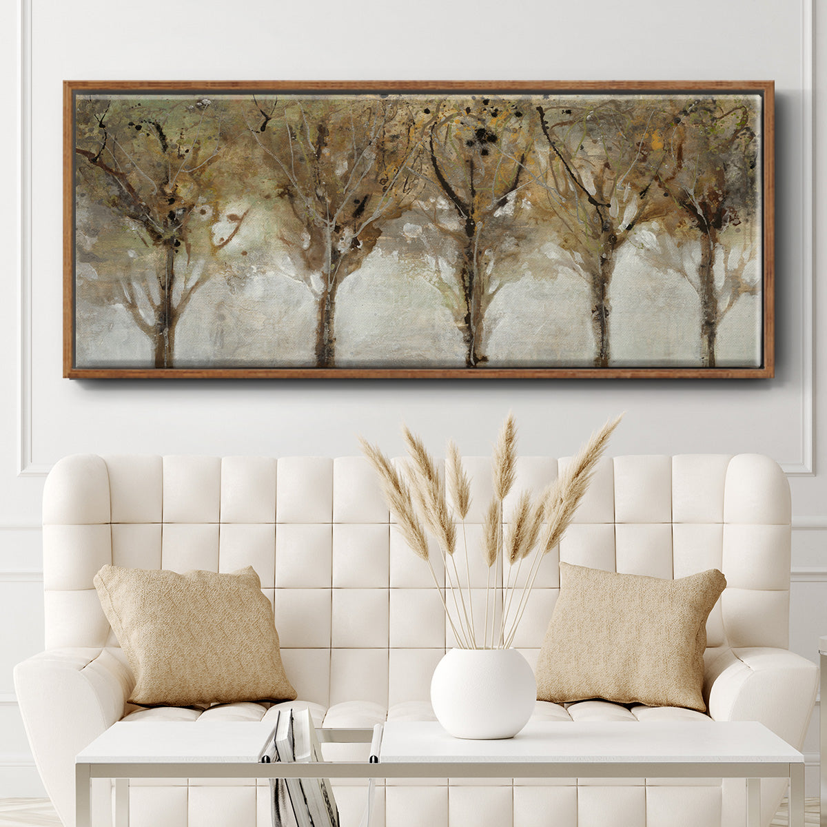 Seeing the Light - Floater Framed Canvas Print