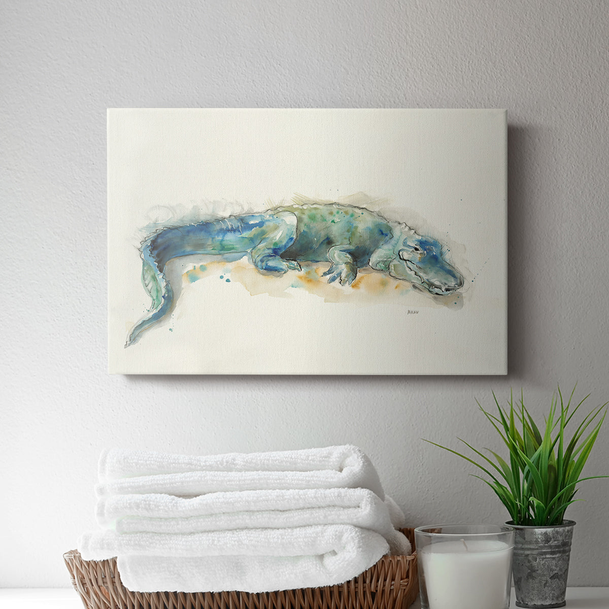 Alligator - Canvas Art Print