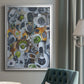 Big Sur Stones and Kelp - Modern Framed Canvas Print