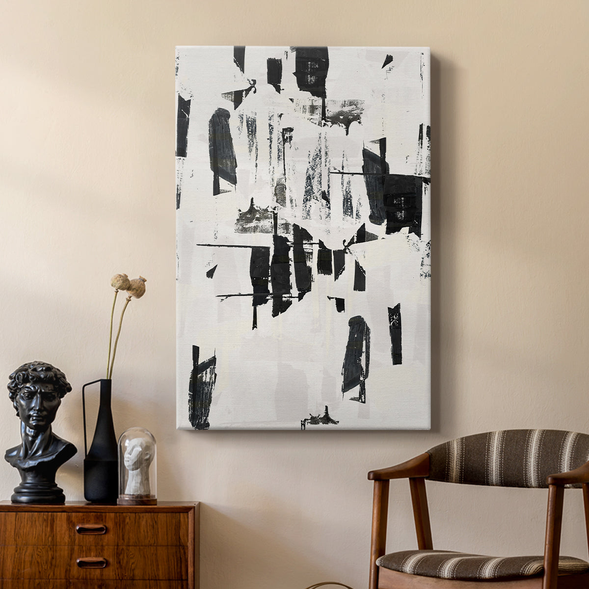 Tiles & Texture Abstract Angles VI - Canvas Art Print