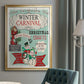 Bright Christmas Carnival - Modern Framed Canvas Print