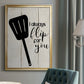Flip For You - Modern Framed Canvas Print