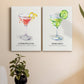 Cosmopolitan Premium Gallery Wrapped Canvas - Ready to Hang - Set of 2 - 8 x 12 Each