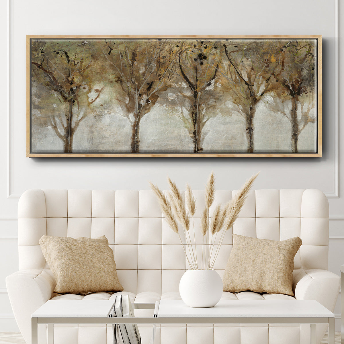 Seeing the Light - Floater Framed Canvas Print